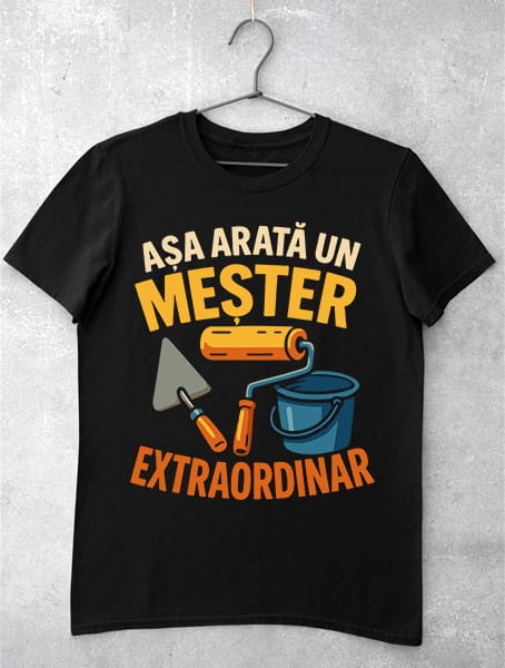 tricou asa arata un mester negru