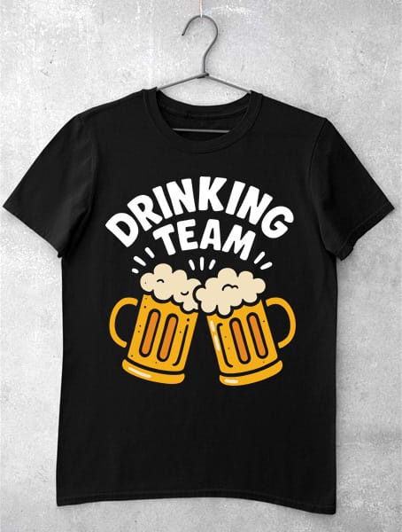 tricou burlaci drinking team