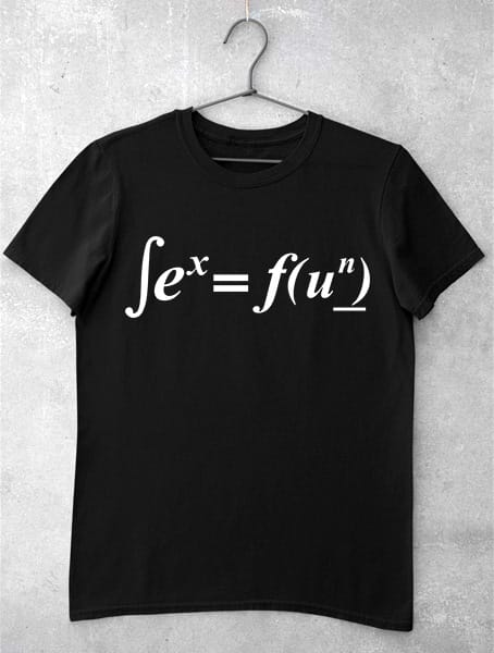 tricou funny formula matematica