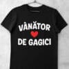 tricou funny vanator de gagici