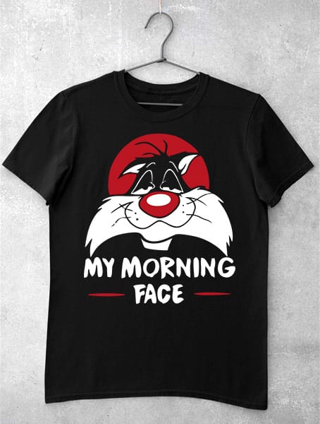 tricou motanul sylvester