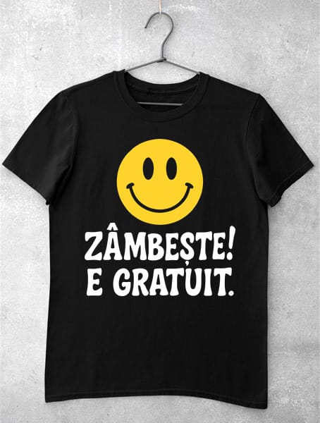 tricou motivational zambeste e gratuit