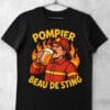 tricou pompier beau de sting