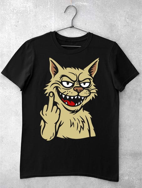 tricou rude cat