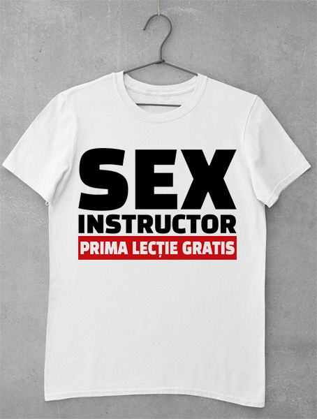 tricou sex instructor