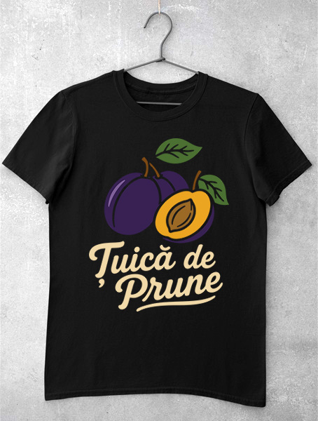 tricou tuica de prune