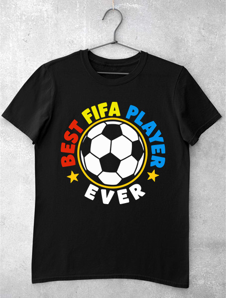 tricou best fifa player negru