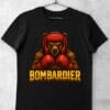 tricou bombardier negru