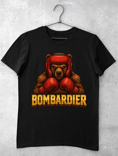 tricou bombardier negru