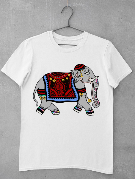 tricou elefant indian
