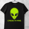 tricou extraterestru crede in mine