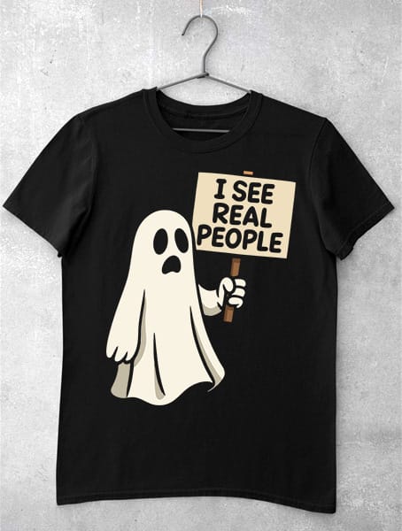tricou fantoma i see real people