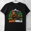 tricou funny bear grills