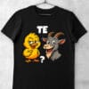 tricou haios te pui capra