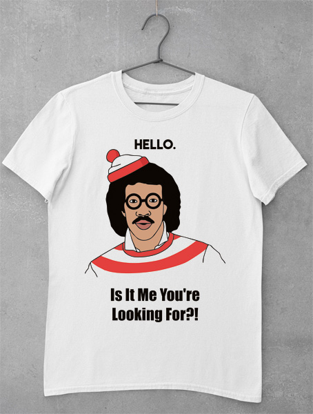 tricou hello looking for me