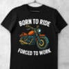 tricou motocicleta born to ride