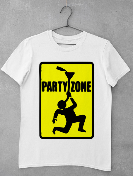 tricou party zone