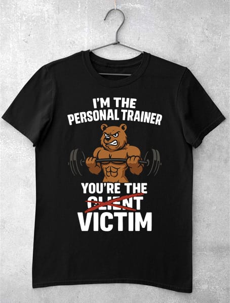 tricou personal trainer