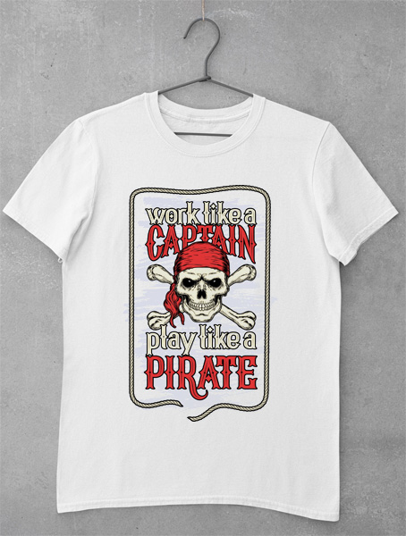 tricou pirate captain