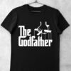 tricou the godfather negru