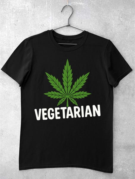 tricou vegetarian