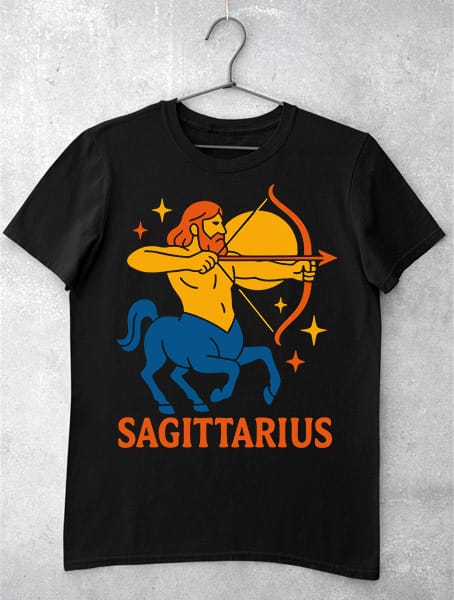 tricou zodie sagetator