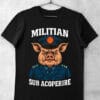 tricou militian sub acoperire