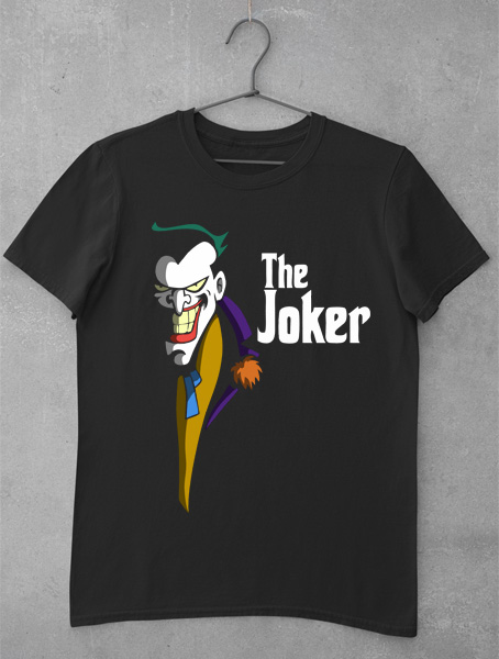 tricou the joker black