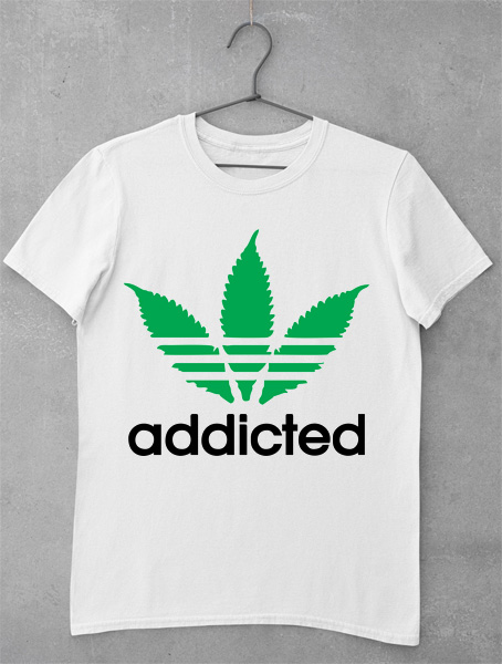 Droop mock Install Tricou Addicted - GrizzlyShop.ro
