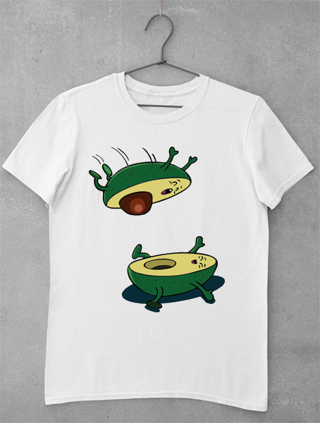Tricou Avocado Jump Tricouri • GrizzlyShop.ro