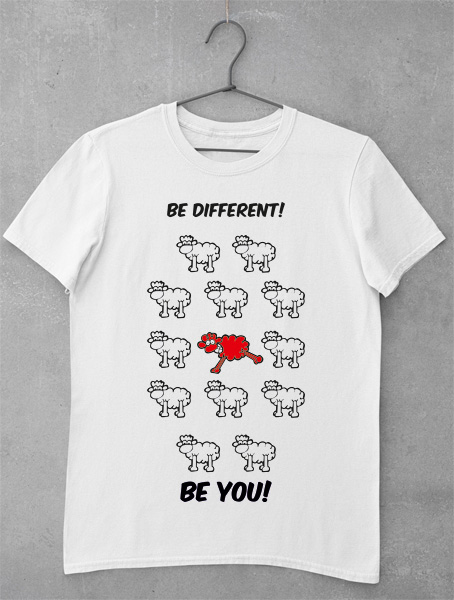 tricou be different