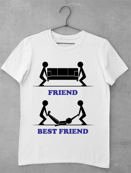 tricou best friends friend