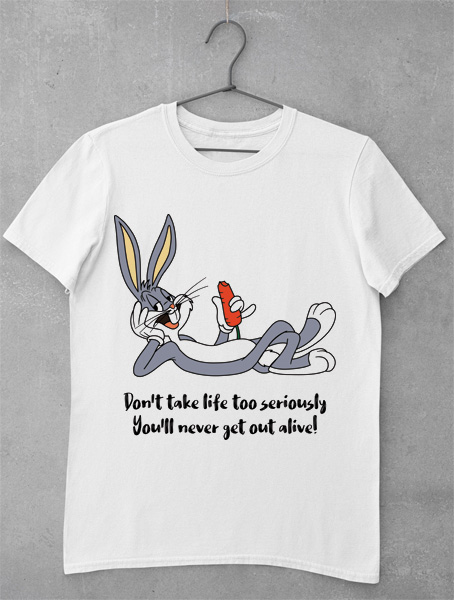 tricou bugs bunny citat