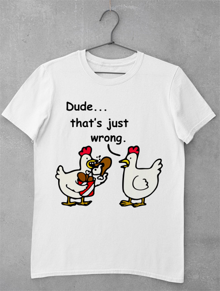 tricou chicken mistake