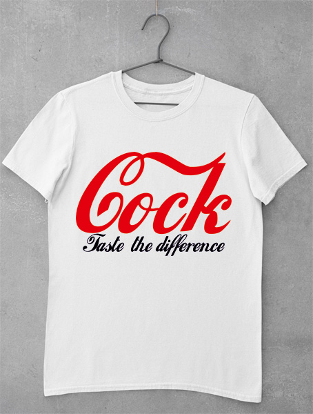 tricou cock taste the difference