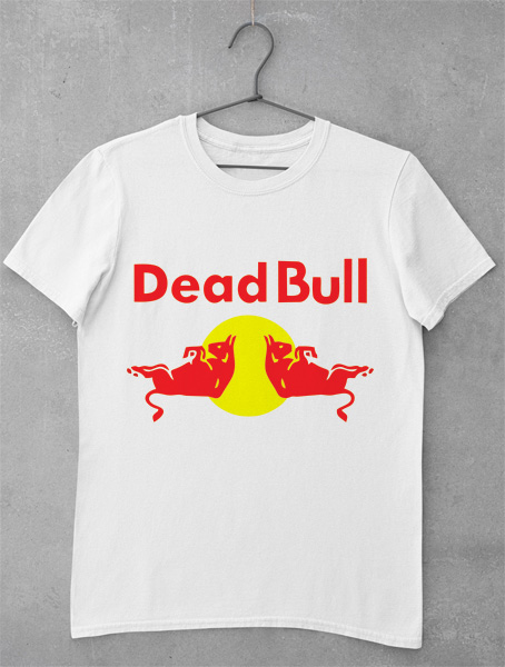 tricou dead bull funny