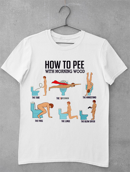 tricou how to pee