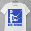 tricou i like fishing