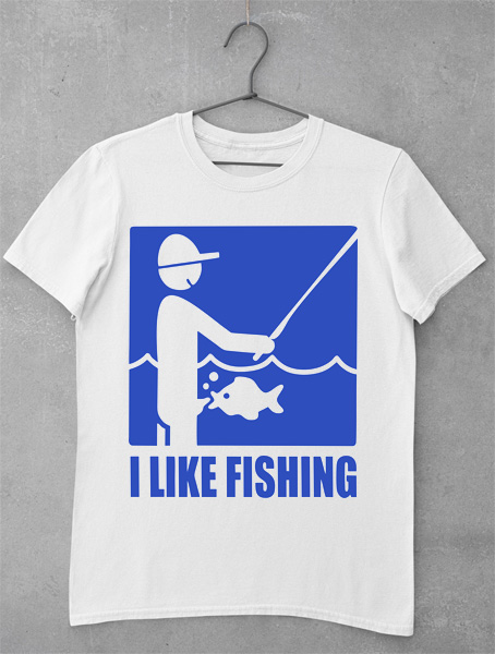 tricou i like fishing