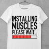 tricou installing muscle