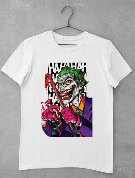 caustic Ruckus Green Tricou Joker in Action • GrizzlyShop.ro