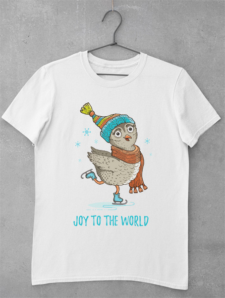 tricou joy to the world