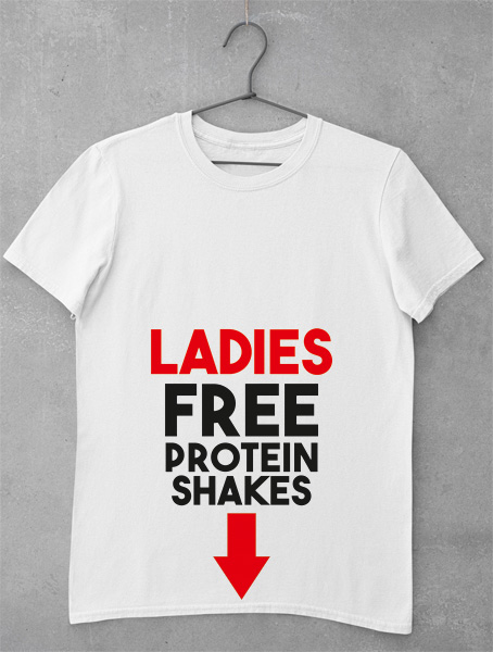 tricou ladies free protein shake