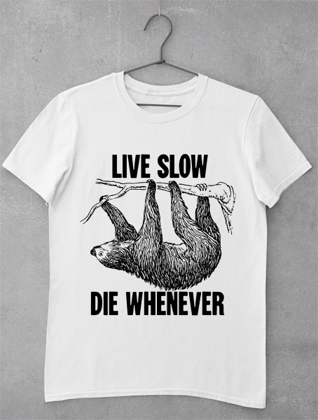 tricou live slow