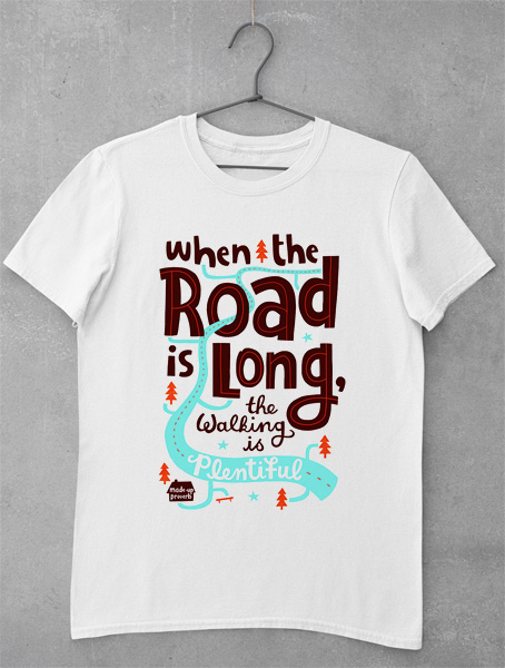 tricou long road