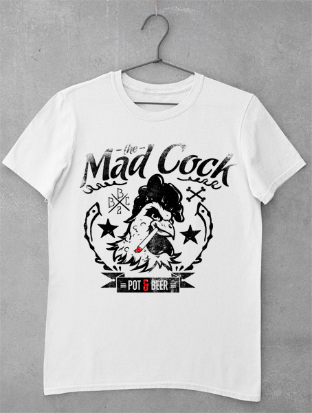 tricou mad cock