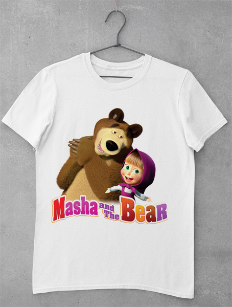 Justice Made to remember Psychiatry Tricou Masha and the Bear • GrizzlyShop.ro