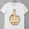 tricou middle finger
