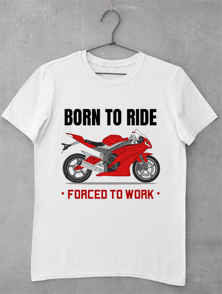 tricou moto born to ride