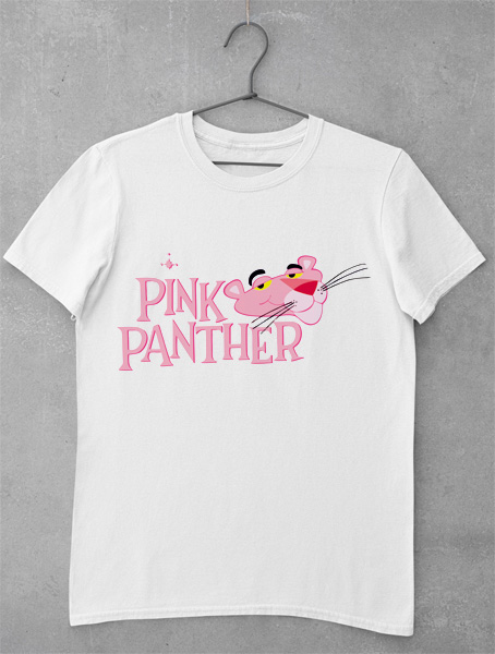tricou pantera roz